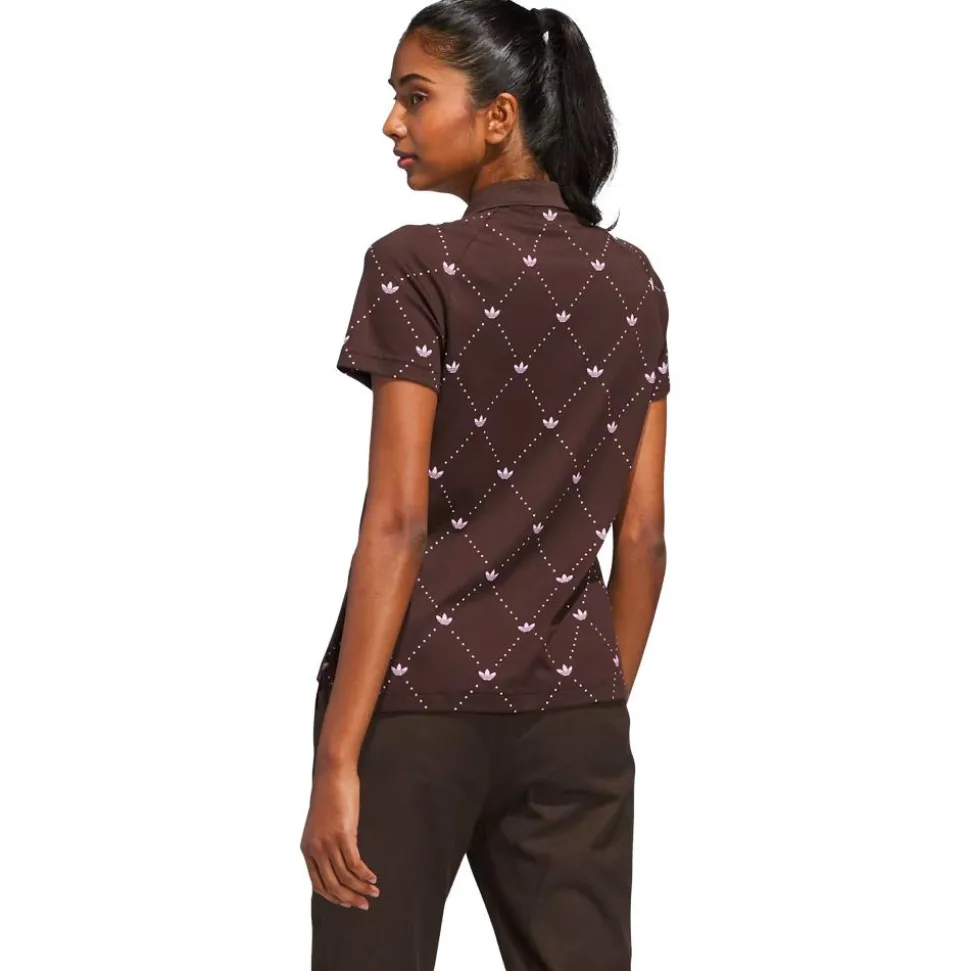 Polo adidas Originals Nvlty Polo W Dark Brown