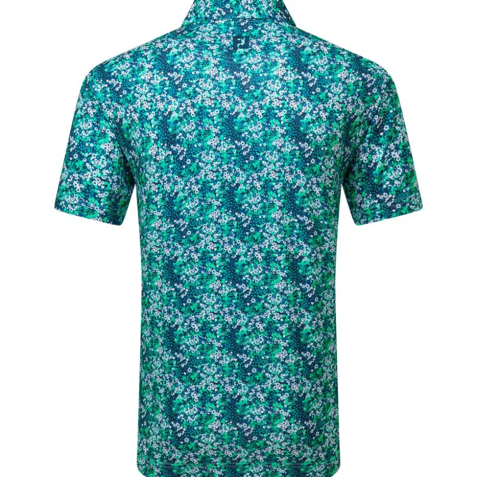 Polo Footjoy Garden Print Navy