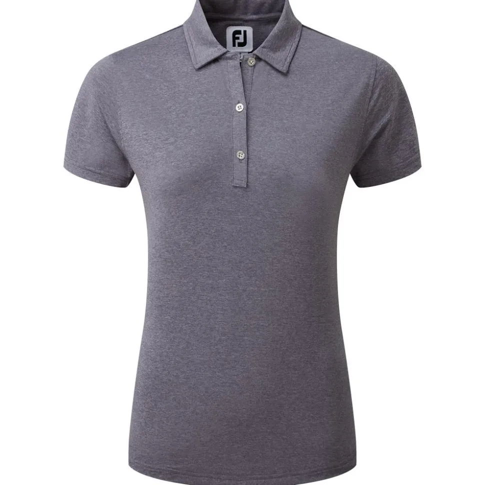 Polo Footjoy Heather Self Collar W Navy