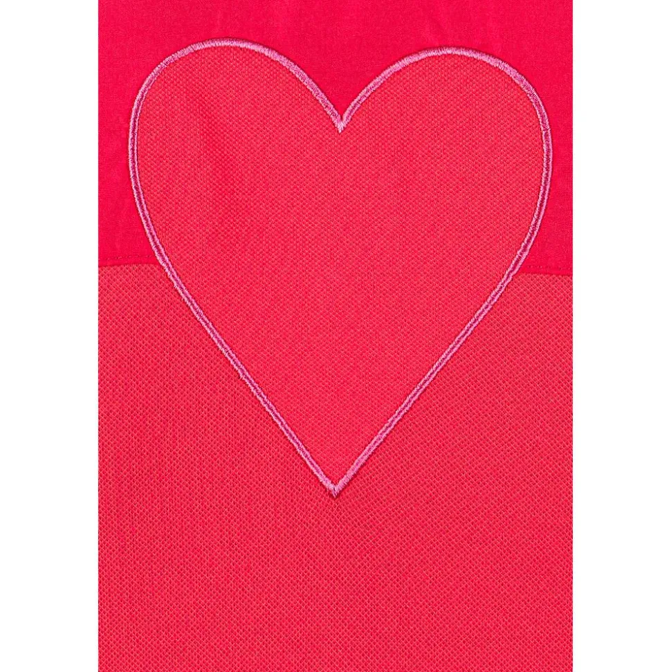 Polo Girls Golf Sleeveless Red Love