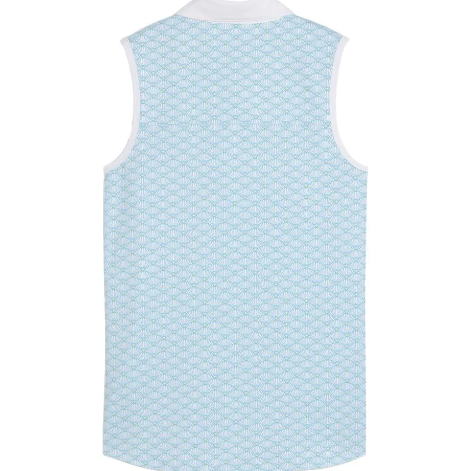 Polo Puma Golf Cloudspun Scallop Sl Safe Lake