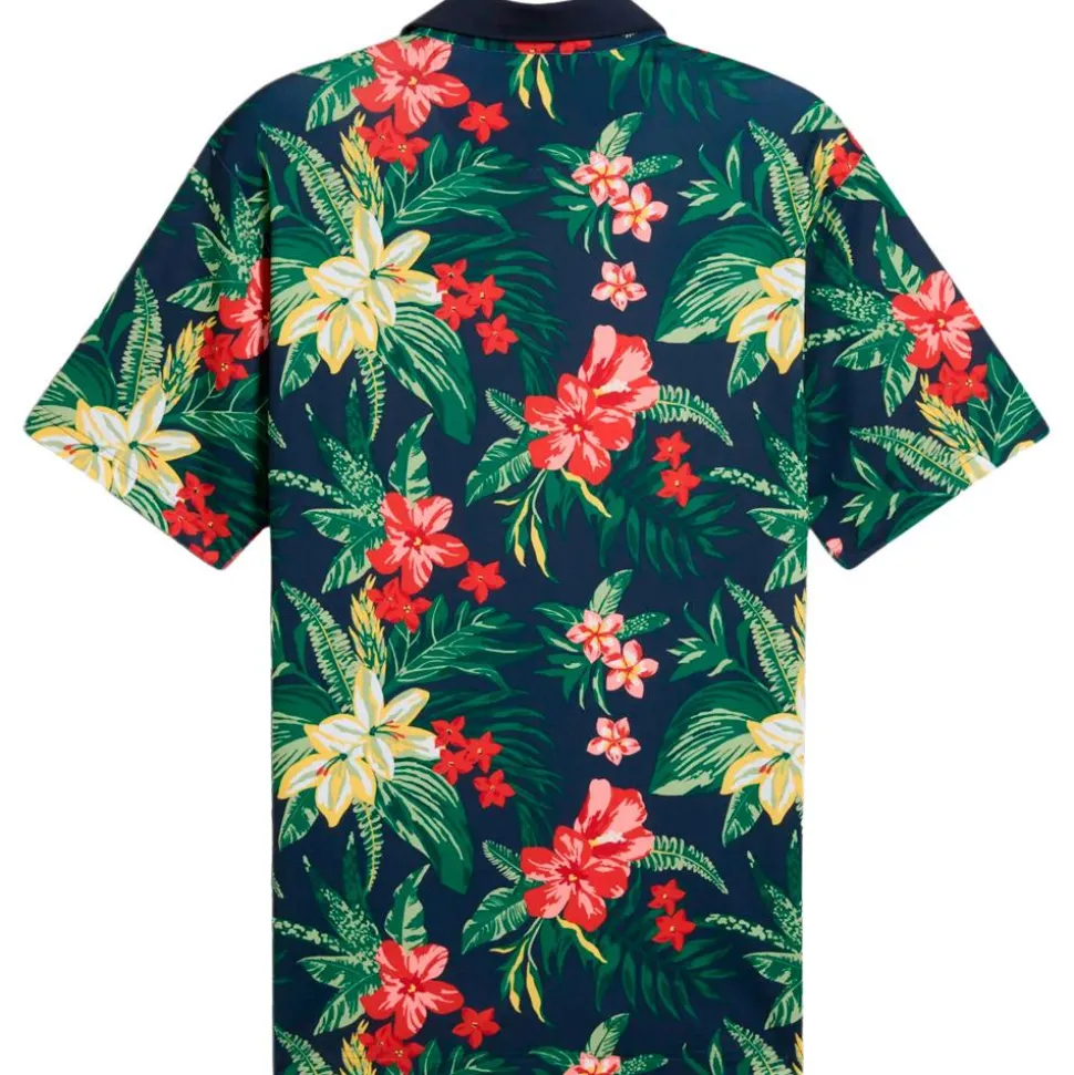 Polo Puma Golf Puma X Ptc Floral Polo Deep Navy