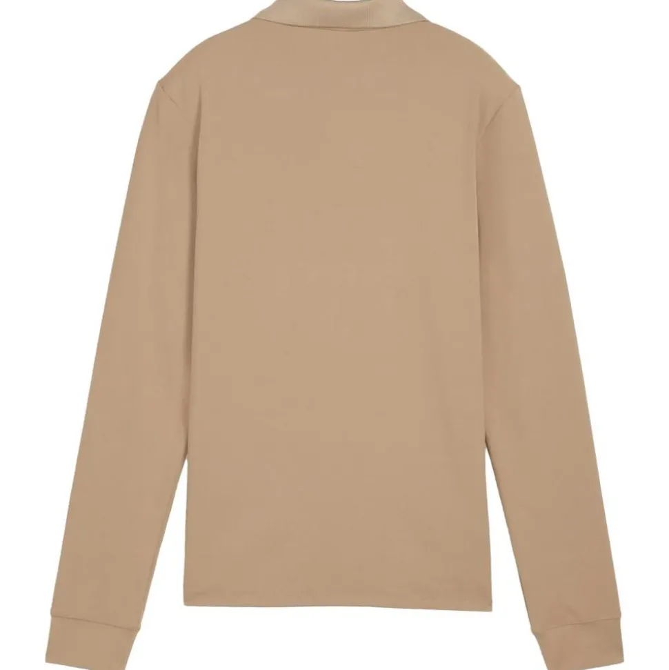 Polo Puma Golf W Cloudspun Midwght Ls Polo Ice Coffee