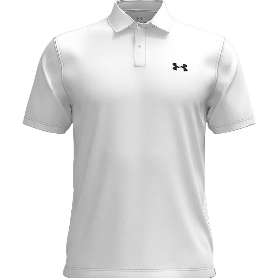 Polo Under Armour T2G Pique Polo White Black
