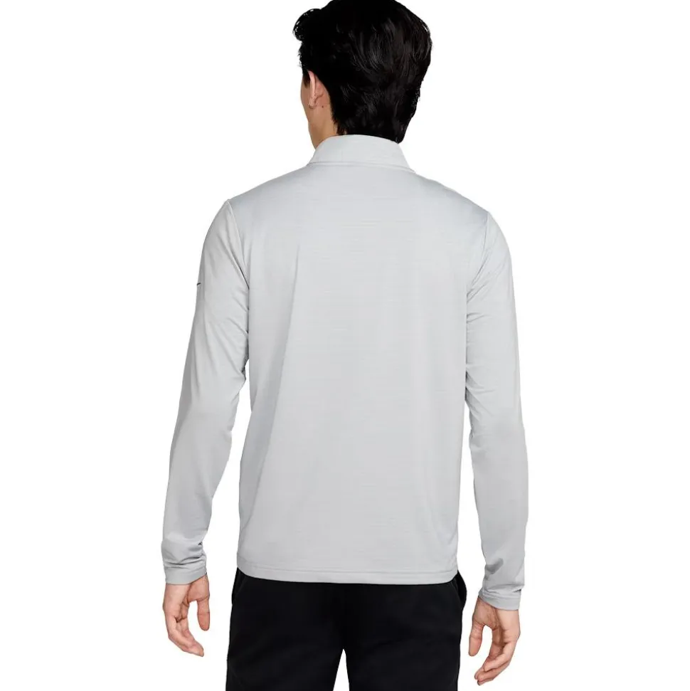 Pull Nike Dri Fit Victory Half Zip Top Wolf Grey Black