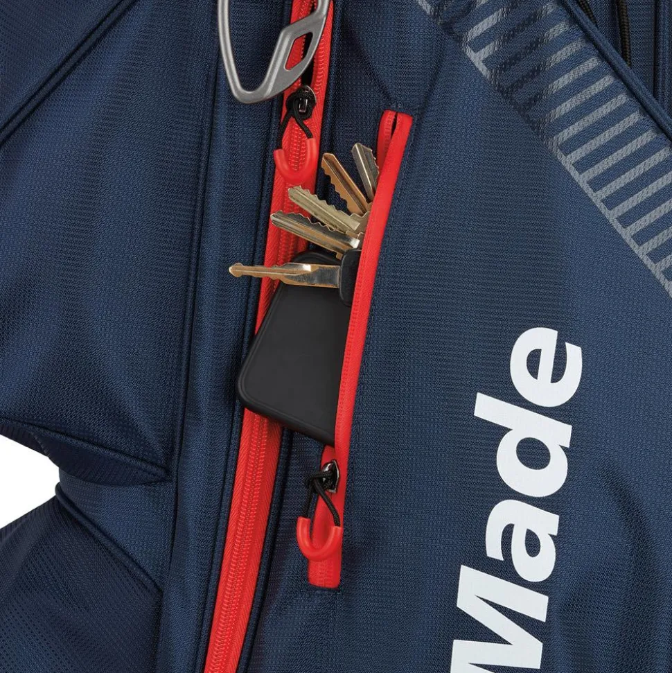 Sac chariot série Taylormade Pro Cart Navy Red