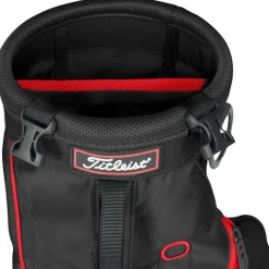 Sac souple 1/2 série Titleist Carry Bag Black Black Red