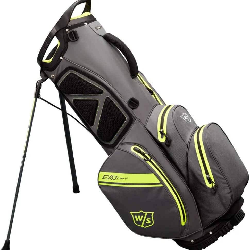 Sac trepied série Wilson Exo Dry Stand Charcoal Citron Silver