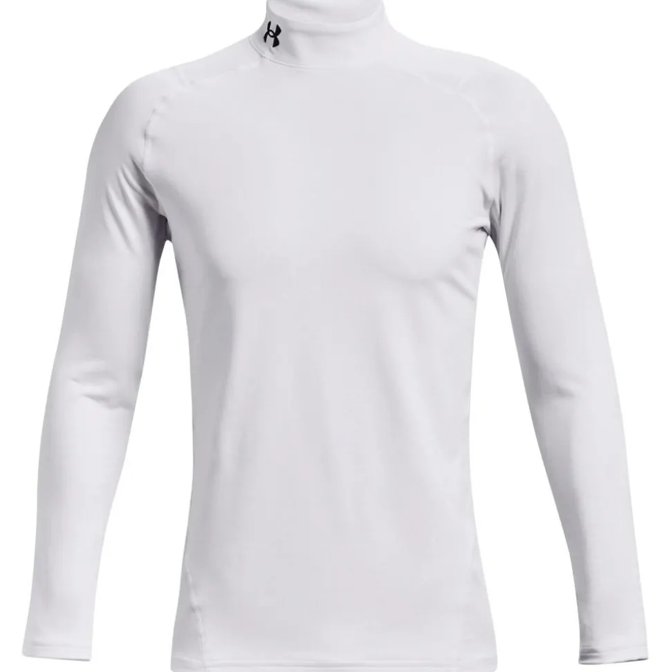 Sous-vêtement Under Armour ColdGear Armour Fitted Mock White Black