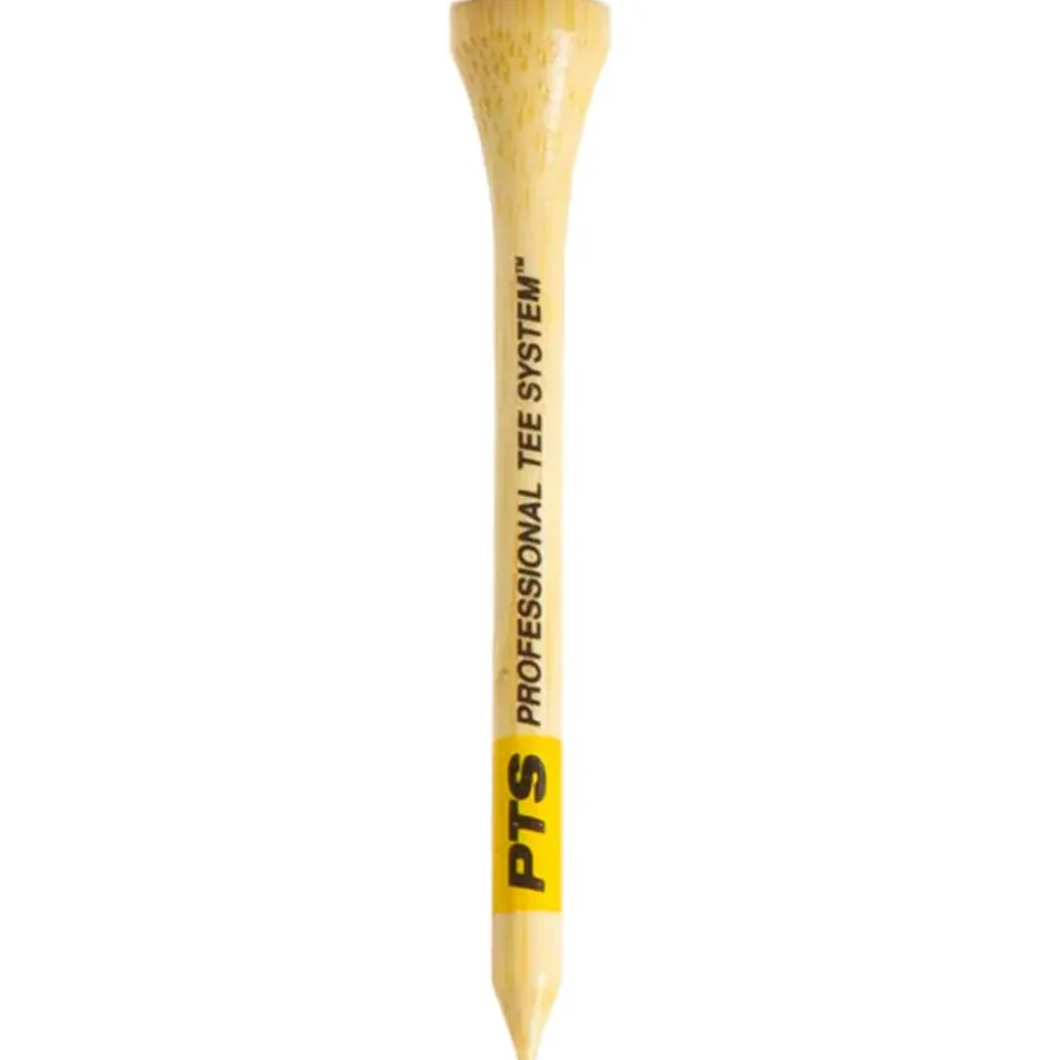 Tees Pride Sports PTS Bamboo 2 3/4In Tees Yellow Pack 100